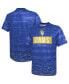 ფოტო #1 პროდუქტის Men's Royal Los Angeles Rams Combine Authentic Sweep T-shirt