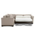 Фото #6 товара Elliot II 108" Fabric 2-Pc. Sleeper Sofa Sectional, Created for Macy's