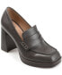 ფოტო #1 პროდუქტის Women's Ezzey Block Heel Loafers