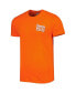 Фото #2 товара Men's Orange Pepperdine Waves Hyperlocal Beach Premium T-shirt