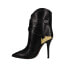 Фото #3 товара Lucchese Claudia Pointed Toe Studded Booties Womens Size 6.5 B Dress Boots BL750