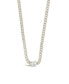 ფოტო #1 პროდუქტის Curb Chain Necklace with Stationed Cubic Zirconia