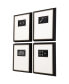 Фото #2 товара Dominoes Framed Art, Set of 4