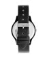 Фото #3 товара Часы Crayo Splat Black Leatherette Strap 38mm