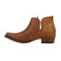 Roper Ava Caiman Print Snip Toe Cowboy Booties Womens Brown Casual Boots 09-021-