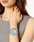 ფოტო #4 პროდუქტის Women's Chronograph Whitney Stainless Steel Pavé Bracelet Watch 45mm