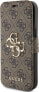 Фото #2 товара Guess Guess GUBKP15S4GMGBR iPhone 15 / 14 / 13 6.1" brązowy/brown book 4G Metal Logo