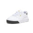 Фото #2 товара Puma Cali Court Leather Perforated Platform Toddler Girls White Sneakers Casual