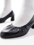 Фото #3 товара & Other Stories heeled ballet pumps in black