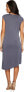 NIC+ZOE 292446 Women Cloud Nine Dress Washed Slate Size LG (US 12-14)