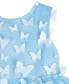 Фото #4 товара Baby Girls Sleeveless 3D Butterfly Social Dress