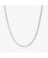 Фото #1 товара Herringbone Chain Necklace - Ina Silver