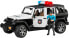 Фото #2 товара Bruder 02526 Jeep Wrangler Unlimited Rubicon Police QTY: 1