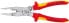 KNIPEX 13 96 200 - Needle-nose pliers - Steel - Plastic - Red/Orange - 20 cm - 280 g