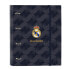 Ring binder Real Madrid C.F. Navy Blue 27 x 32 x 3.5 cm