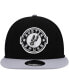 Фото #3 товара Men's Black, Silver Austin Spurs 2022-23 NBA G League Draft 9FIFTY Snapback Hat