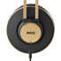 Фото #6 товара AKG Acoustics AKG K92, Kabelgebunden, 16 - 22000 Hz, Musik, 200 g, Kopfhörer, Schwarz, Gold