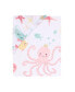 Фото #3 товара Ocean Mist Ocean Sea Animals Fitted Crib Sheet - White