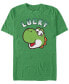 Фото #1 товара Nintendo Men's Super Mario Lucky Yoshi Short Sleeve T-Shirt