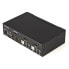 StarTech.com 2 Port USB HDMI KVM Switch with Audio and USB 2.0 Hub - 1920 x 1200 pixels - Full HD - 18 W - Black