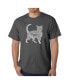 Фото #1 товара Men's Word Art T-Shirt - Cat