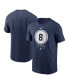 Фото #1 товара Men's Yogi Berra Navy New York Yankees Locker Room T-shirt