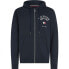 TOMMY HILFIGER Arched Varsity full zip sweatshirt