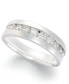 Фото #1 товара Кольцо Macy's Diamond Band White Gold