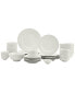 Фото #5 товара Набор посуды для ужина Tabletops Unlimited Fiore 42 предмета, сервировка для 6 персон, создано для Macy's