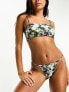 Фото #3 товара Weekday Sway tanga thong bikini in bliss lime exclusive to ASOS