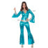 Costume for Adults Disco Blue