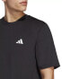 adidas Training Essential melange t-shirt in black