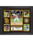 Фото #1 товара Fernando Tatis Jr. San Diego Padres Framed 5-Photo Collage with Piece of Game-Used Ball