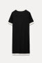 SHORT PLAIN KNIT DRESS