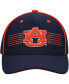 Big Boys Navy Auburn Tigers Blitzing Accent Performance Adjustable Hat