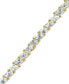 ფოტო #2 პროდუქტის Cubic Zirconia Marquise Tennis Bracelet in Sterling Silver, Created for Macy's