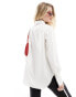 In The Style cotton poplin shirt in white 34 - фото #8