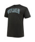 ფოტო #3 პროდუქტის Men's Gray North Carolina Tar Heels Big and Tall Arch Team Logo T-shirt