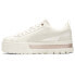 Фото #3 товара Puma Mayze Wave Platform Womens White Sneakers Casual Shoes 39053501