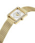 ფოტო #2 პროდუქტის Women's Classic Gold-Tone Stainless Steel Mesh Bracelet Watch 30.5mm