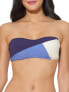 JESSICA SIMPSON 288937 Chop And Change Bandeau Swim Top Size Medium