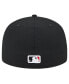 Фото #3 товара Men's Black St. Louis Cardinals Checkered Undervisor 59FIFTY Fitted Hat