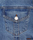 ფოტო #6 პროდუქტის Men's Regular-Fit Denim Trucker Jacket, Created for Macy's