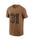 ფოტო #3 პროდუქტის Men's Dameon Pierce Brown Distressed Houston Texans 2023 Salute To Service Name and Number T-shirt