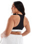 Фото #4 товара Calvin Klein Plus Size modern cotton bralette in black