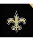 ფოტო #3 პროდუქტის Men's Black New Orleans Saints Defender Raglan Full-Zip Hoodie Varsity Jacket