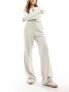 Фото #1 товара Stradivarius pull on casual trouser in beige