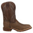 Tony Lama Tlx Comfort Performance Bowie Square Toe Cowboy Mens Brown Casual Boo