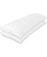 100% Cotton Breathable Body Pillow Protector - White