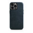 Фото #1 товара Чехол для iPhone 14 Pro Max от ICARER - кожаный magnetyczny z MagSafe Oil Wax Premium Leather Case гранатовый